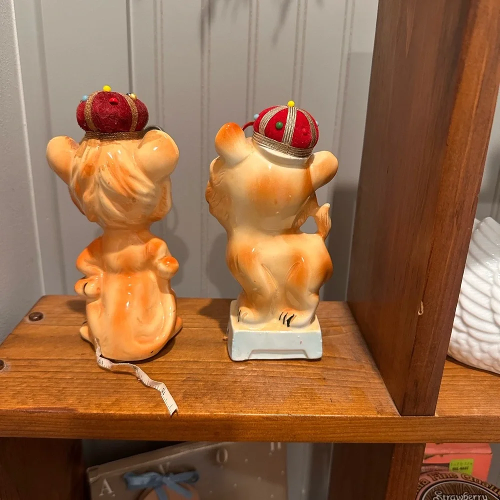 MCM Tilso Tiger and Lion Sewing Caddy’s - Picture 3 of 4